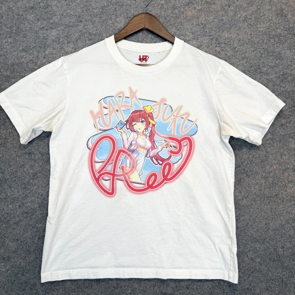 Uniqlo UT Harajuku Anime T Shirt Adult Large (Fits Medium) Japanese Manga Tee